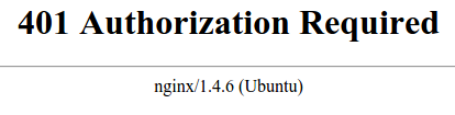Nginx未授权的错误