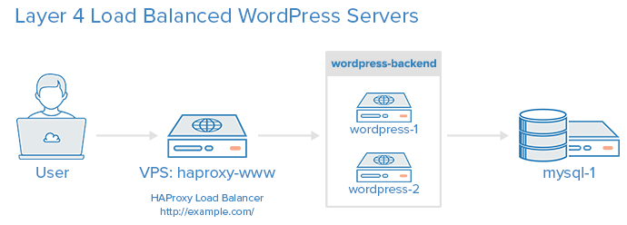 WordPress和单独的MySQL数据库服务器