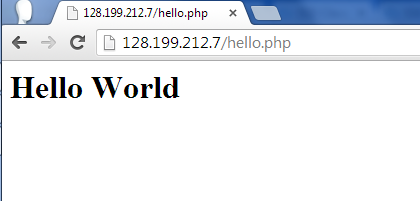 基于Web的Hello World截图