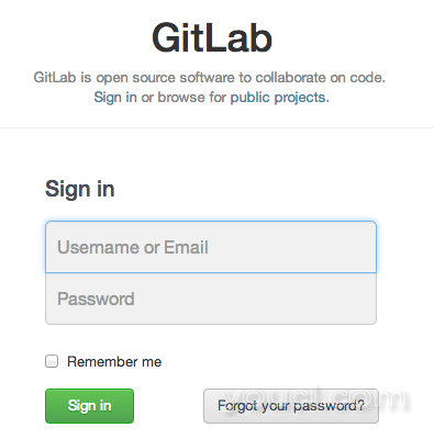 DigitalOcean GitLab登录