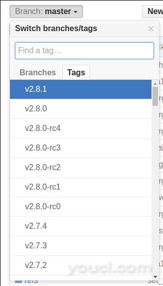 git change branch