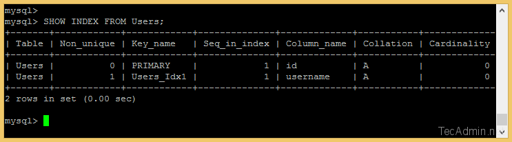 MySQL的指数-2