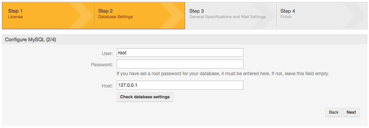 配置MySQL