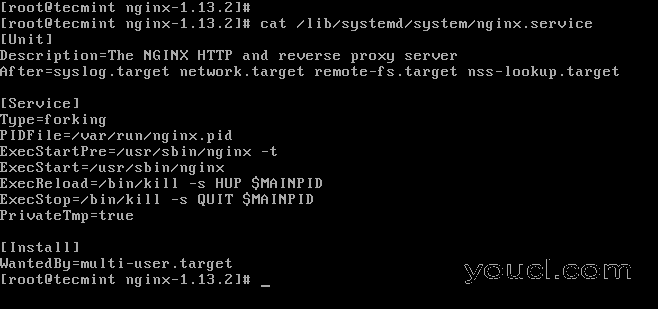 Nginx Systemd服务单元文件