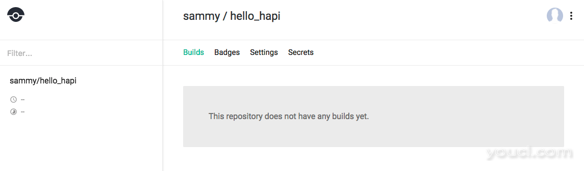 没有builds的hello_hapi repo细节