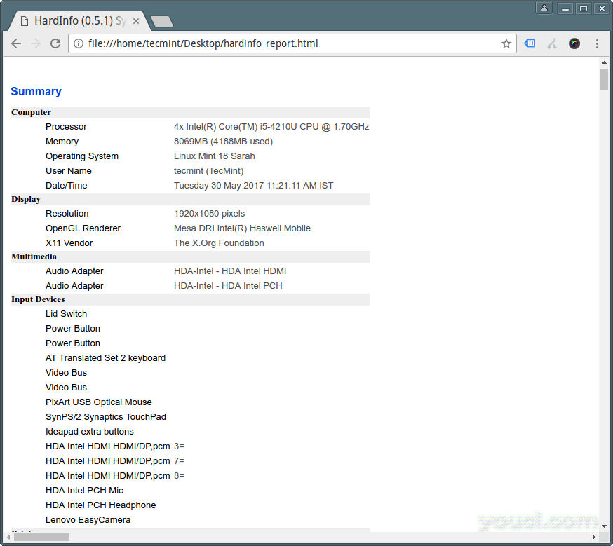 Linux系统详细信息