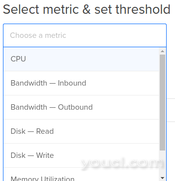 DigitalOcean警告选择CPU