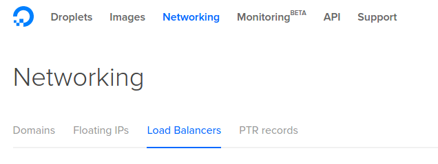 DigitalOcean负载平衡器